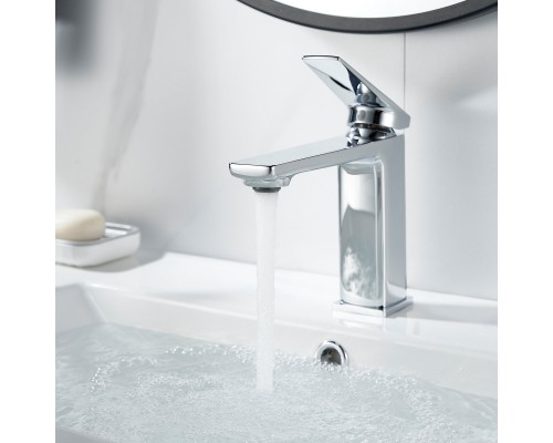 Смеситель для раковины Shevanik S8901-1, хром