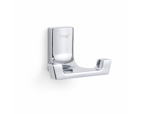 Крючок для ванной комнаты двойной FRAP F30605-2, хром