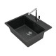 Кухонная мойка Maretti Китчен MR570-BL, черный