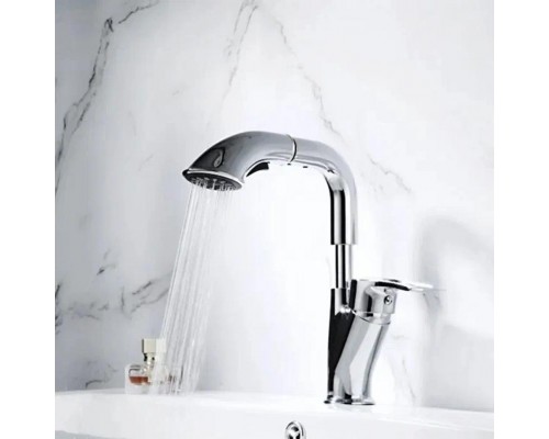 Смеситель для раковины Shevanik S5121, хром