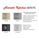 Кухонная мойка Maretti Китчен KT575-GR, серый