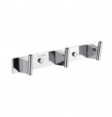Планка с 3 крючками Shevanik SG5731, хром