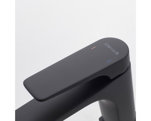 Смеситель для раковины Shevanik S4201H, черный