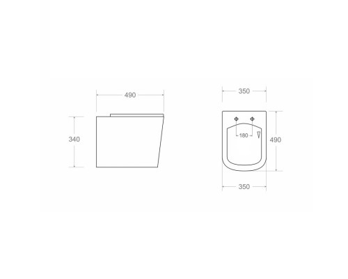 Комплект Maretti 3 в 1: унитаз UM10PBM76-844, инсталляция AC11P5211, кнопка AC12KA-015