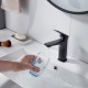 Смеситель для раковины Shevanik S4201H, черный