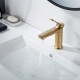 Смеситель для раковины Shevanik S4301G, золотой сатин