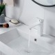 Смеситель для раковины Shevanik S6101C, белый