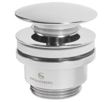 Донный клапан для раковины Grocenberg GB106CR, хром