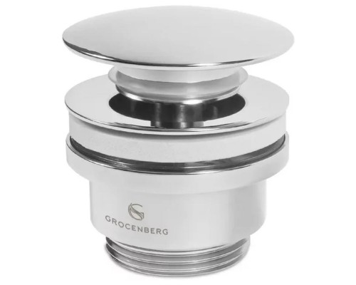 Донный клапан для раковины Grocenberg GB106CR, хром