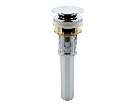 Донный клапан с переливом Frap F65-2, хром