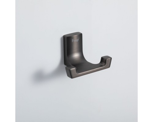 Крючок для ванной комнаты FRAP F30605-29, оружейная сталь