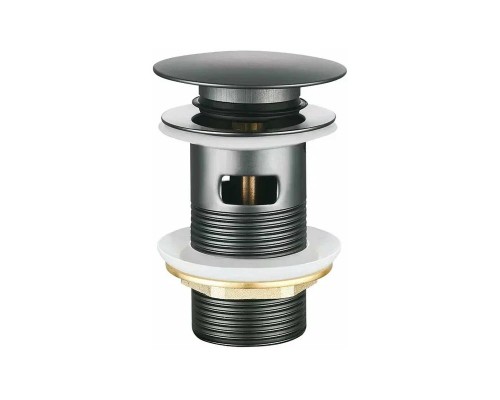 Донный клапан с переливом BELZ BX01-3, оружейная сталь