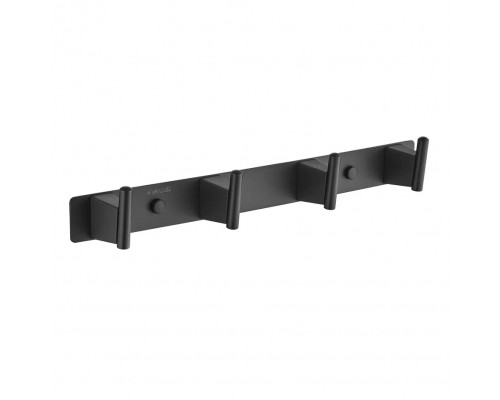 Планка с 4 крючками  Shevanik SG5741H, черный