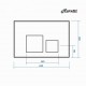 Комплект Maretti 3 в 1: унитаз EA10PBM73-844, инсталляция AC11P5211, кнопка AC12KA-560