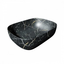 Раковина чаша Maretti FL13NS25-560MR, черный мрамор