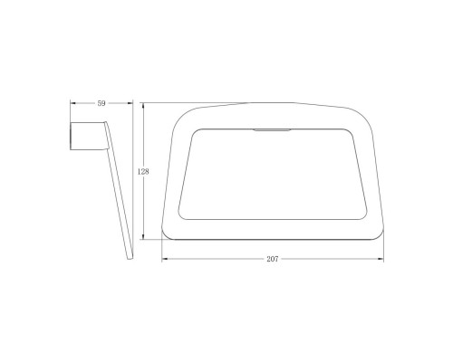 Кольцо для полотенец BELZ B90804, брашированное золото