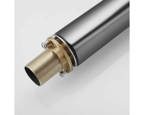 Смеситель для раковины Shevanik S8511T, оружейная сталь