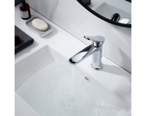 Смеситель для раковины Shevanik S4301, хром