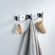 Планка с 3 крючками Shevanik SG5731, хром
