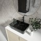 Раковина чаша Maretti UM13NS03-560MR, черный мрамор