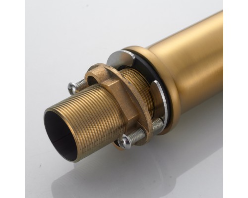 Смеситель для раковины Shevanik S4301G, золотой сатин