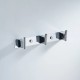Планка с 3 крючками Shevanik SG5731, хром