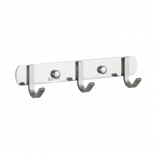 Планка с крючками FRUD R202-3, хром