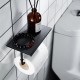 Держатель для туалетной бумаги с полочкой Shevanik SZ15H, черный