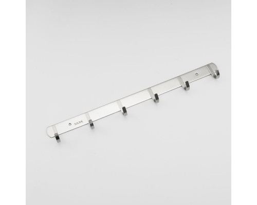 Планка с крючками FRUD R202-6, хром