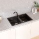 Кухонная мойка Maretti Китчен KT770-BL, черный