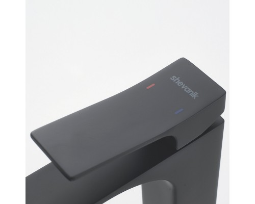 Смеситель для раковины Shevanik S6101H, черный