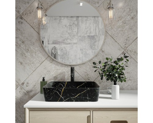 Раковина чаша Maretti UM13NS03-560MR, черный мрамор