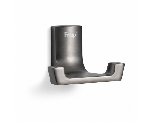 Крючок для ванной комнаты FRAP F30605-29, оружейная сталь