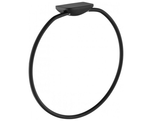 Кольцо для полотенец Grocenberg AC0063BL, черный
