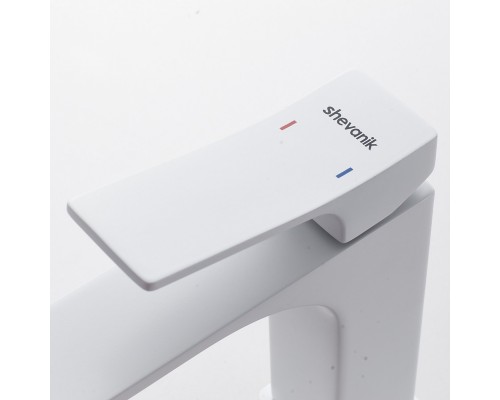 Смеситель для раковины Shevanik S6101C, белый