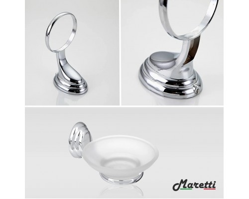 Мыльница Maretti Karla KA8012010, хром