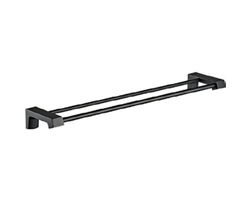 Полотенцедержатель двойной FRAP F30609-6, черный