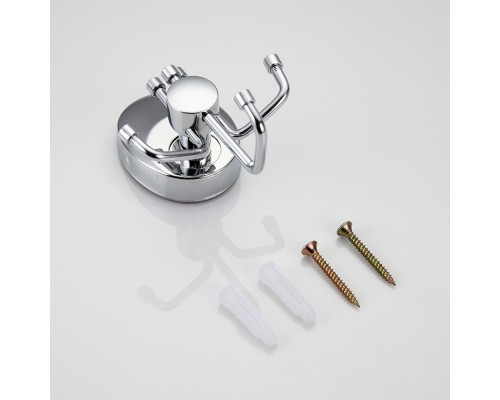 Крючок для ванной комнаты тройной FRAP F1605-3, хром