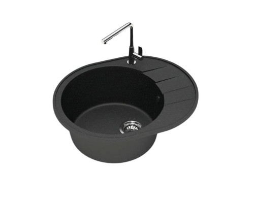 Кухонная мойка Maretti Китчен MR615-BL, черный
