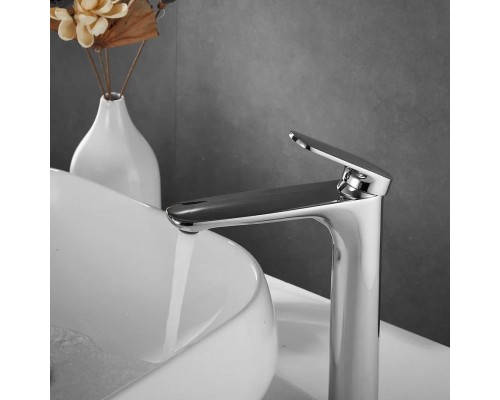 Смеситель для раковины Shevanik S8511, хром