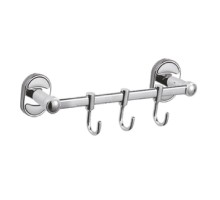 Планка с крючками для полотенец D-Lin D288700-3, хром