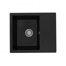 Кухонная мойка Practik PR-M-575-004 (без сифона), черный оникс