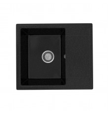 Кухонная мойка Practik PR-M-575-004 (без сифона), черный оникс
