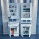 Комплект мебели белый глянец 65,5 см Санта Элеганс 201103 + ELEGAHC65 + 700179