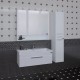 Комплект мебели белый глянец 100 см Санта Калипсо 217006LN + FOCTEP100 + 700182