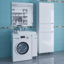 Комплект мебели белый глянец 80,5 см Санта Лондон 224029 + 900121 + 900123 + 900520