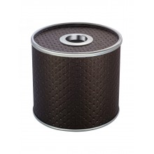 Салфетница Geralis S-PCH PUNTO шоколад, кант хром