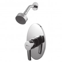 Atlantiss Смеситель для душа, без излива встраиваемый верх.лейка,р/ОД, хром, LM, LM3220C