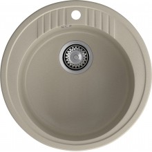 GRANFEST Мойка композит RONDO GF-R--520   D=520 мм   топаз арт.GF-