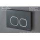 Кнопка смыва IBERICA BLANCA ESTI-Q ABS-пластик, черный матовый (IB.B083.002.000)